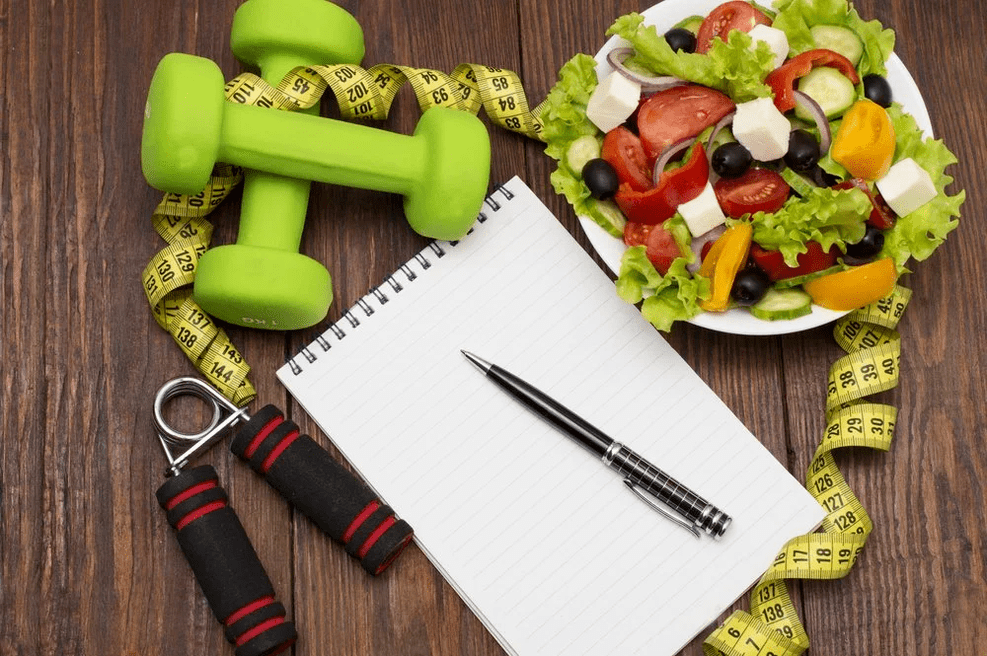 draw up a diet plan for weight loss